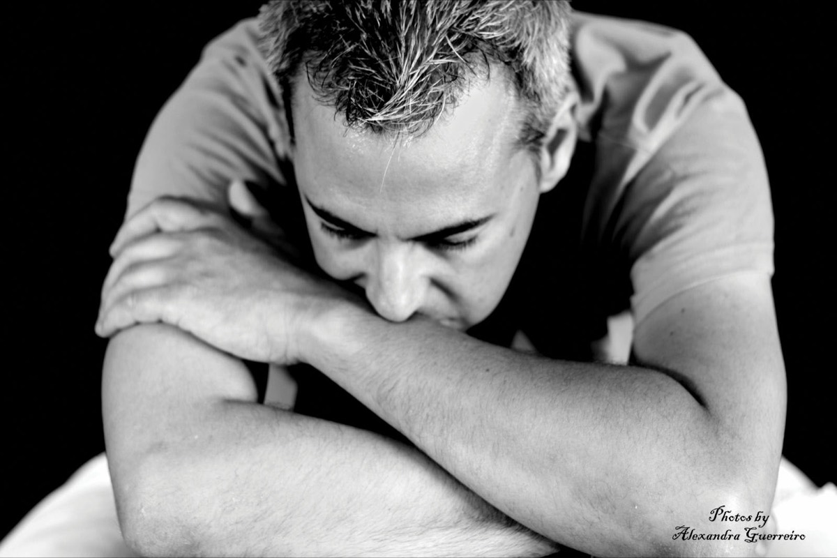 Oscar Baia — black & white portrait